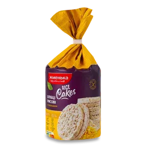 Хлібці «Жменька» рисові з кукурудзою - Фото 1