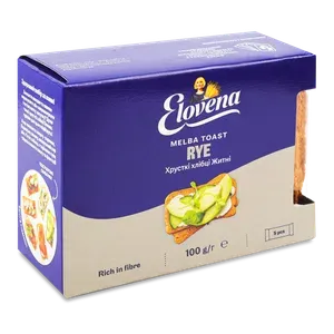 Хлібці Elovena житні - Photo 1