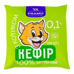 Кефір Framo 0,1% п/е - Photo 1