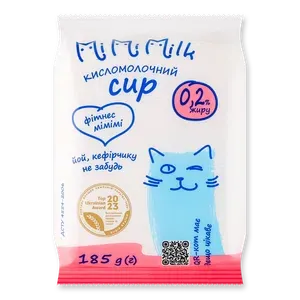 Сир кисломолочний MiMiMilk 0,2% - Photo 1