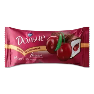 Сирок глазурований «Дольче» вишня 15% - Photo 1
