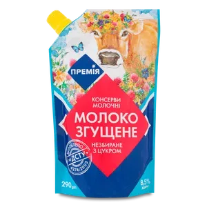 Молоко згущене «Премія»® незбиране з цукром 8,5% - Photo 1