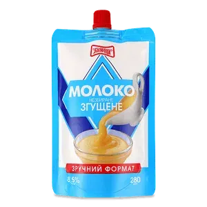 Молоко згущене Злагода незбиране з цукром 8,5% д/п - Photo 1