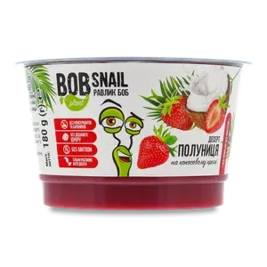 Десерт Bob Snail полуниця на кокосовому кремі - Photo 1