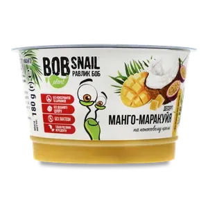 Десерт Bob Snail манго та маракуйя на кокосовому кремі - Photo 1