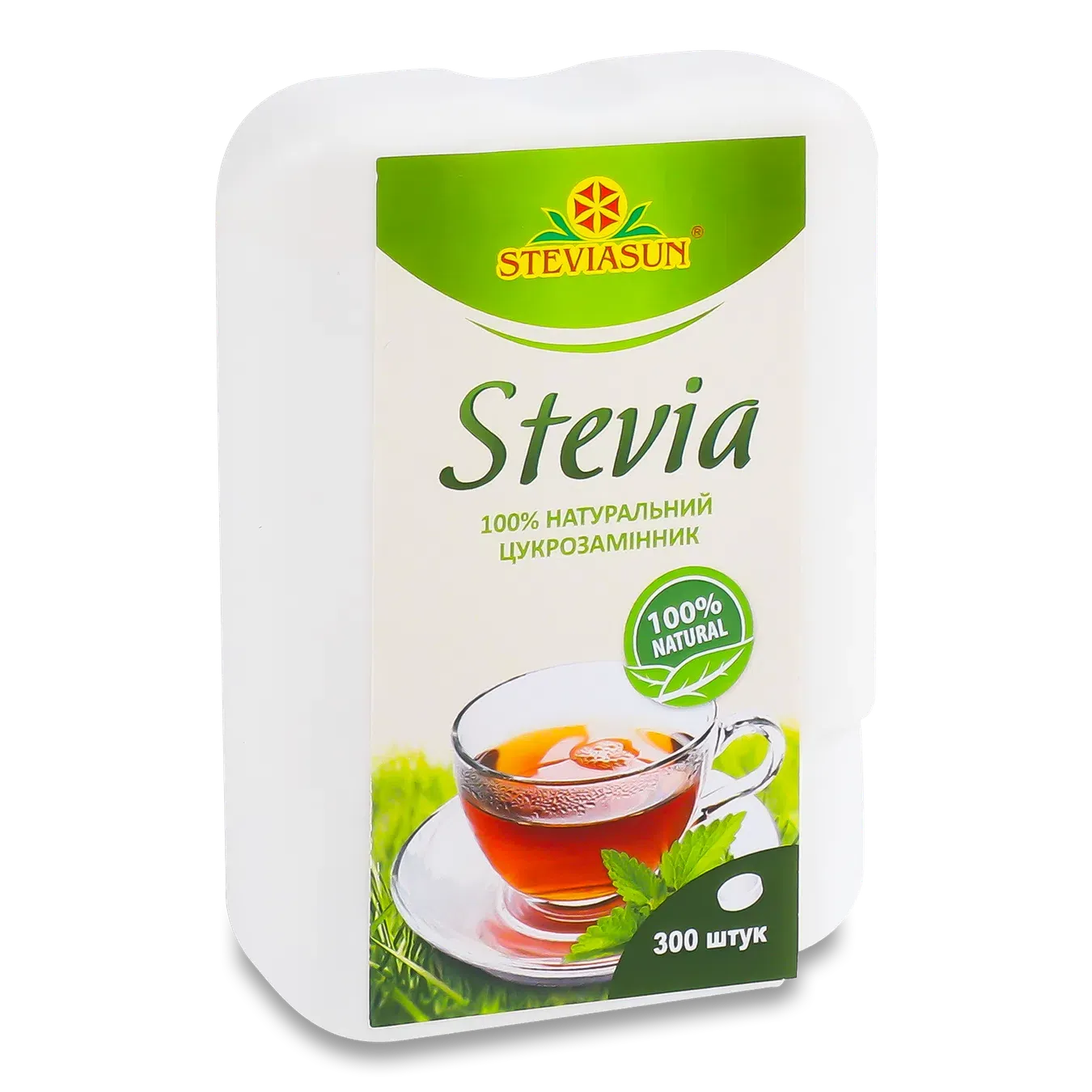 Екстракт «Стевіясан» з листя стевії сухий 300 шт. - Фото 1