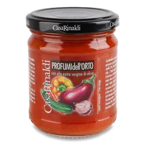 Соус Casa Rinaldi томатний з садовими овочами - Фото 1