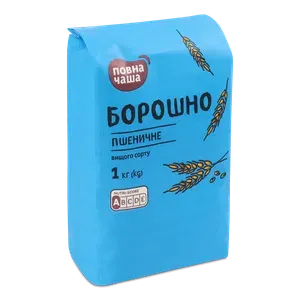 Борошно «Повна Чаша»® пшеничне в/ґ - Photo 1