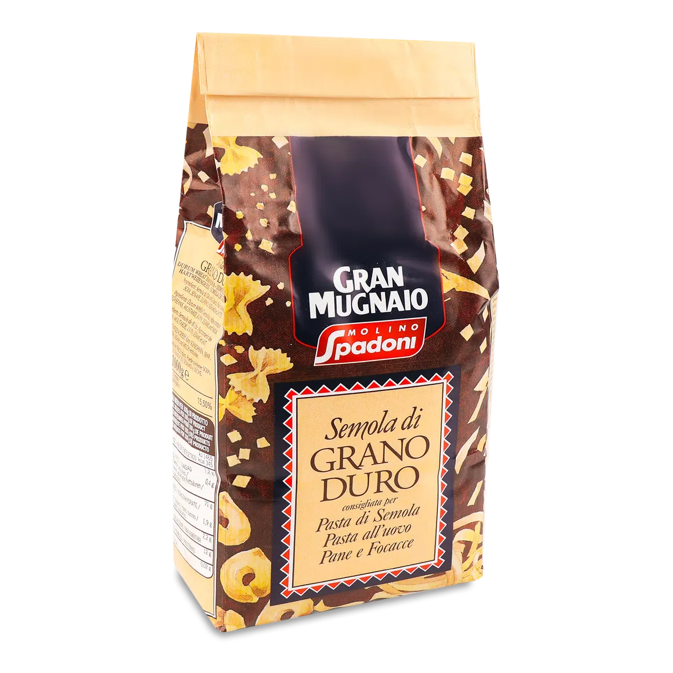 Борошно Molino Spadoni пшеничне з твердих сортів - Фото 1