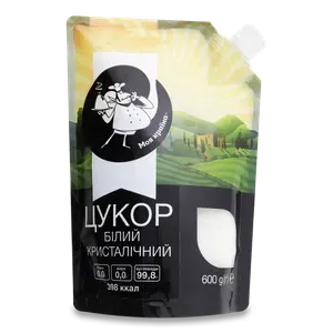 Цукор «Моя країна» білий кристалічний д/п - Фото 1