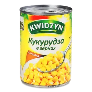 Кукурудза Kwidzyn цукрова консервована - Photo 1
