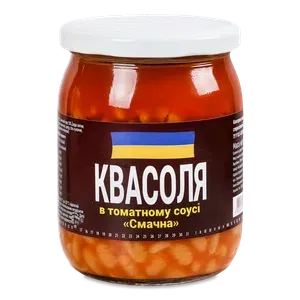 Квасоля в томатному соусі консервована - Photo 1