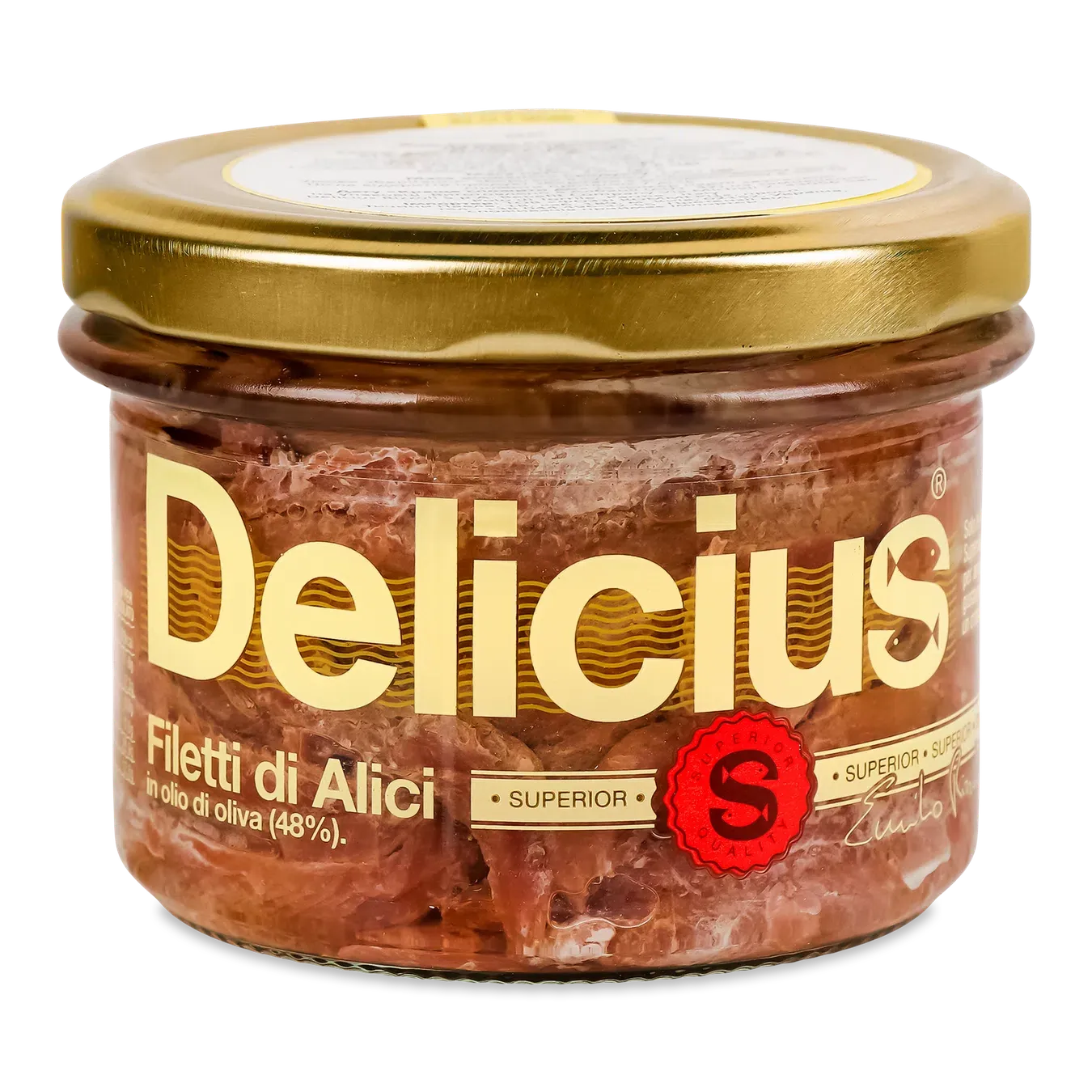 Анчоуси Delicius філе в оливковій олії - Фото 1