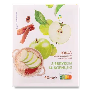Каша вівсяна «Премія»® з яблуком та корицею - Photo 1