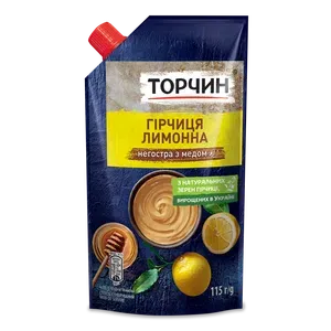 Гірчиця «Торчин» лимонна - Photo 1