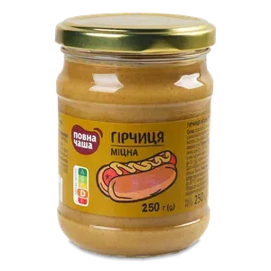 Гірчиця «Повна Чаша»® міцна - Photo 1