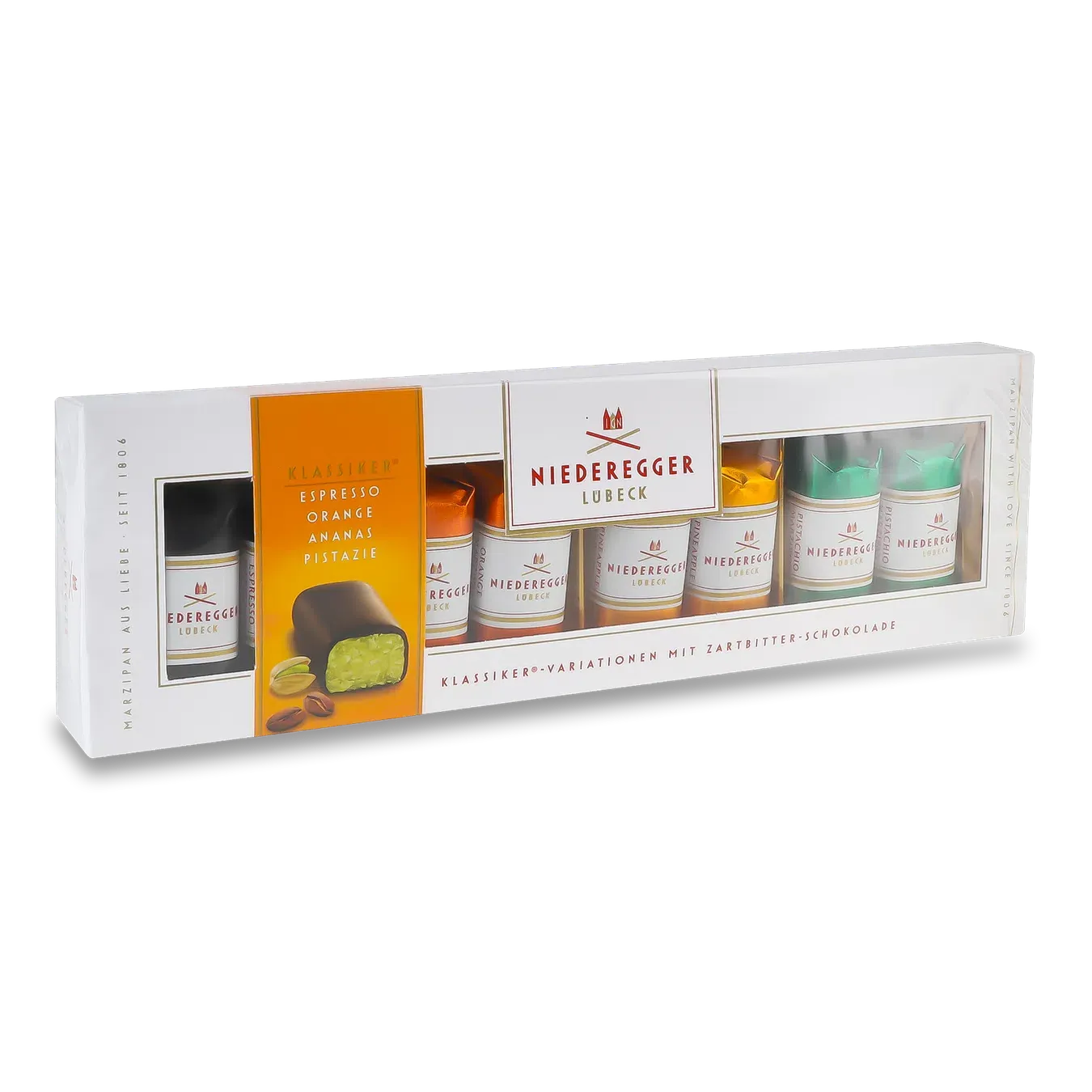 Цукерки Niederegger марципанові в чорному шоколаді - Фото 1