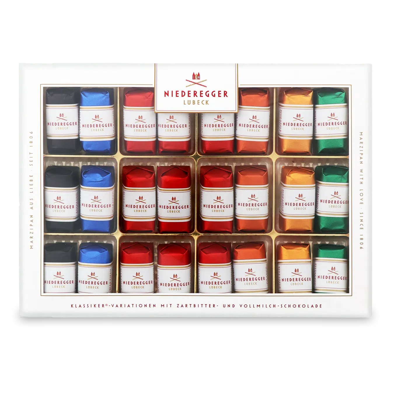 Цукерки марципанові Niederegger «Варації», набір - Фото 1