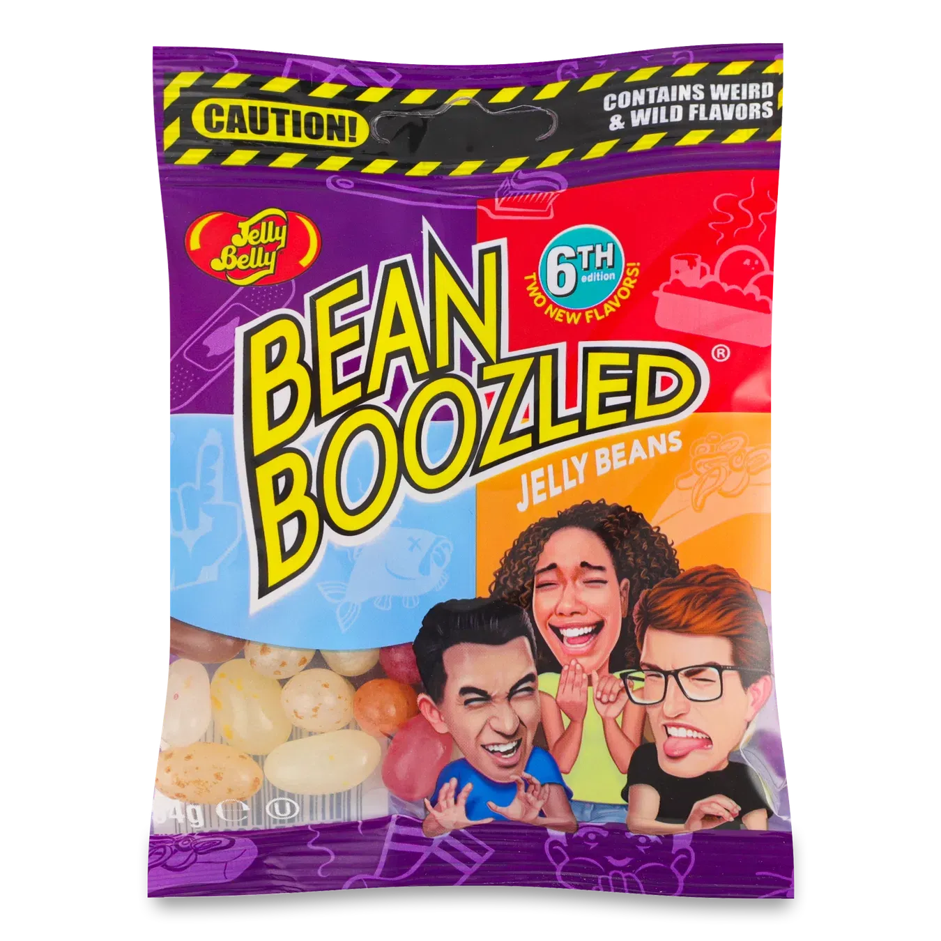 Цукерки Jelly Belly Bean Boozled желейні - Фото 1