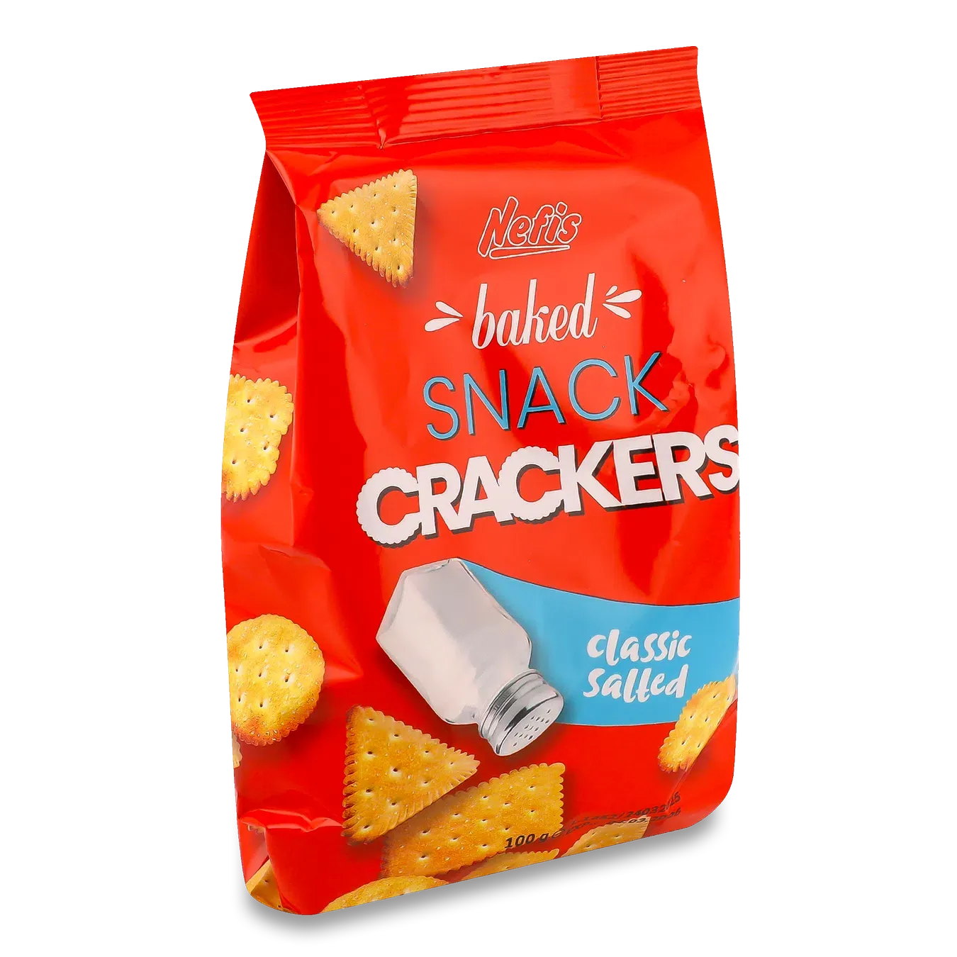 Крекер Nefis Crackers Classic з сіллю - Фото 1
