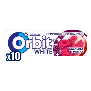 Гумка жувальна Orbit White малина-гранат - Photo 1