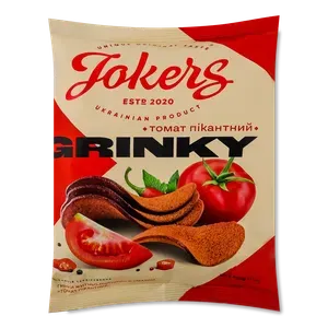 Грінки Jokers житньо-пшеничні зі смаком томат пікантний - Photo 1