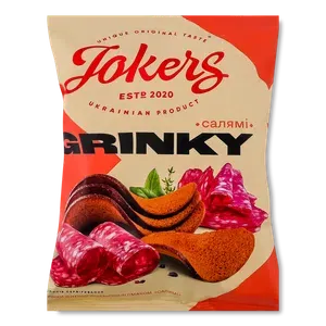 Грінки Jokers житньо-пшеничні зі смаком салямі - Photo 1