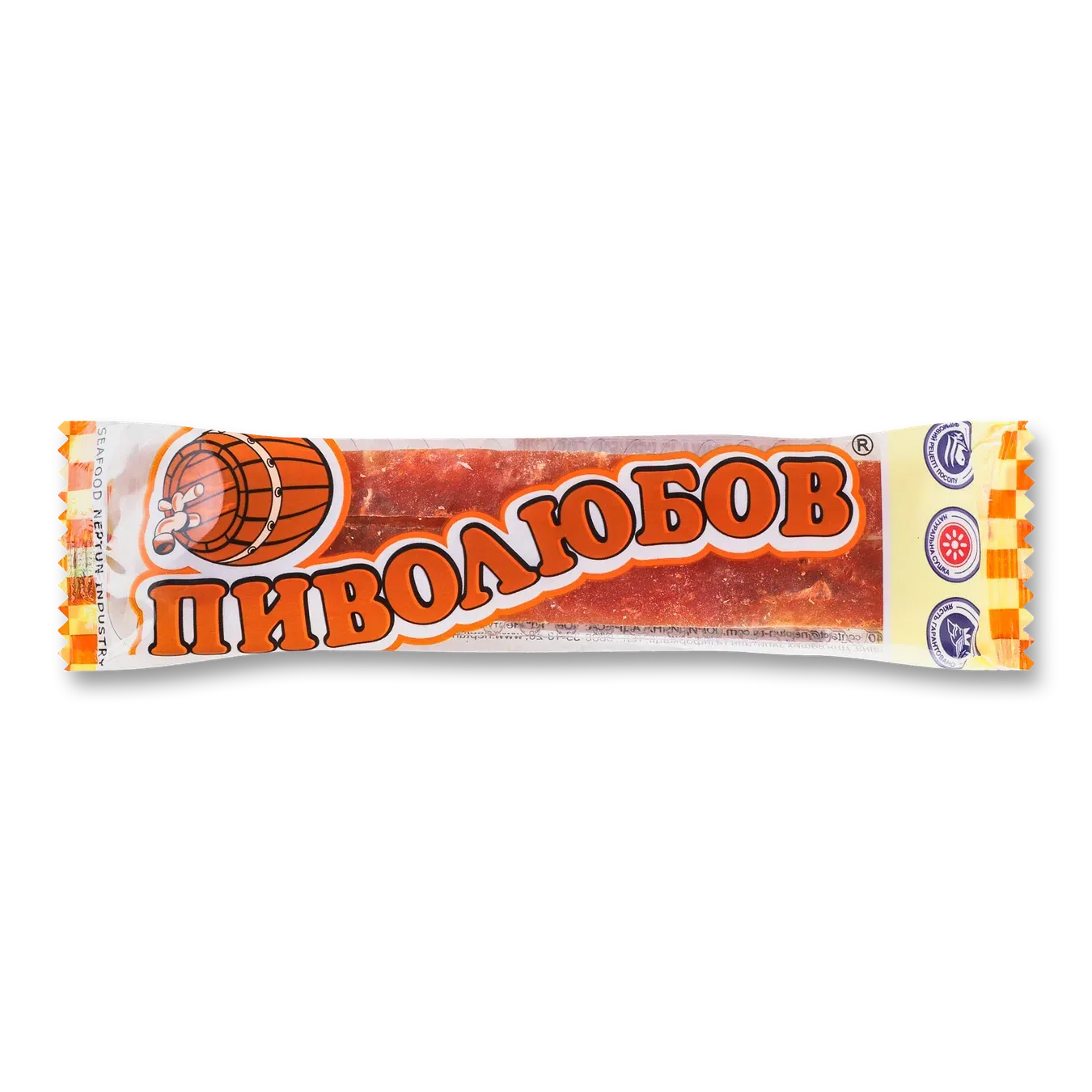 Тріска Пиволюбов з перцем соломка солоно-сушена - Фото 1