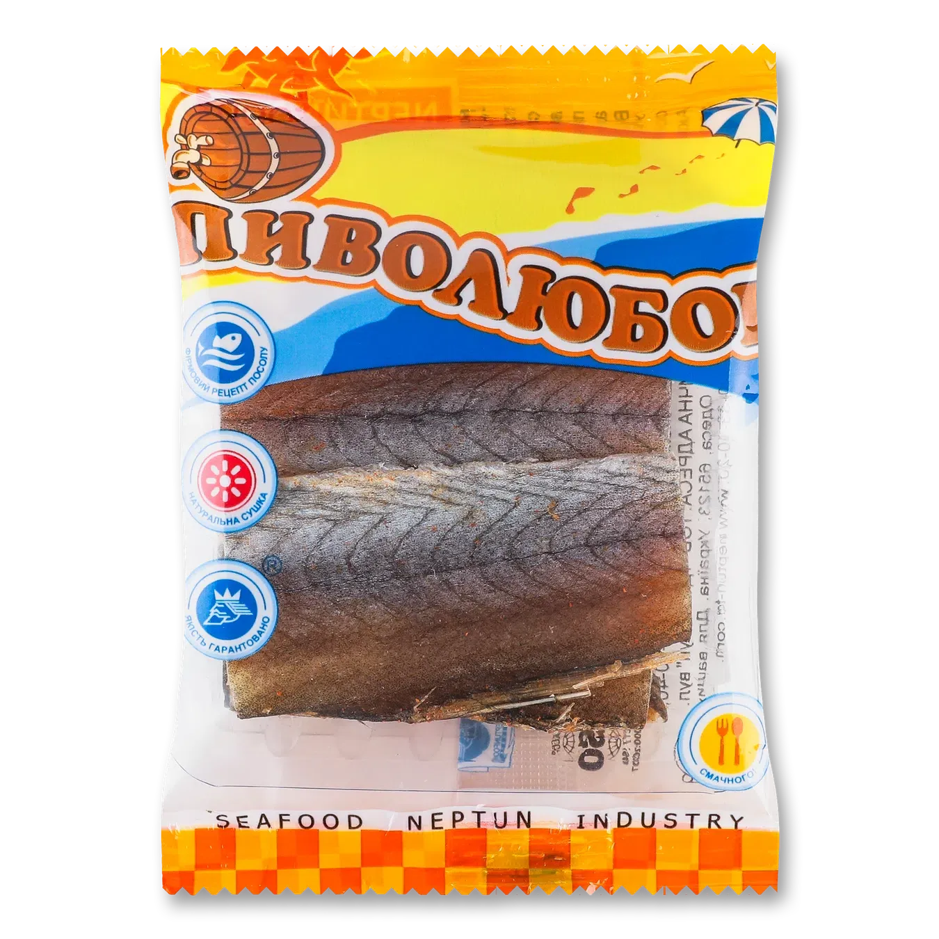 Путасу Пиволюбов з перцем шматочки солоно-сушені - Фото 1