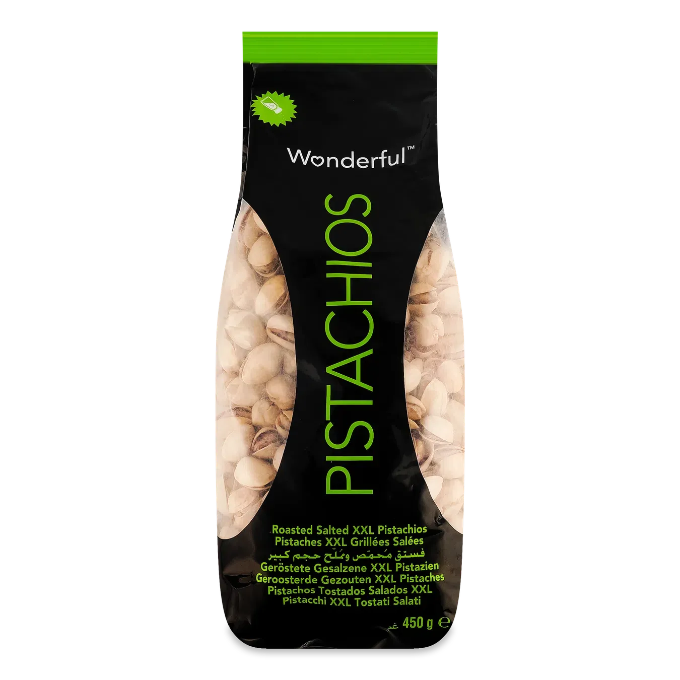 Фісташки Wonderful смажені солені - Фото 1