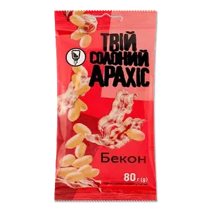 Арахіс Твій солений арахіс смажений зі смаком бекону - Photo 1