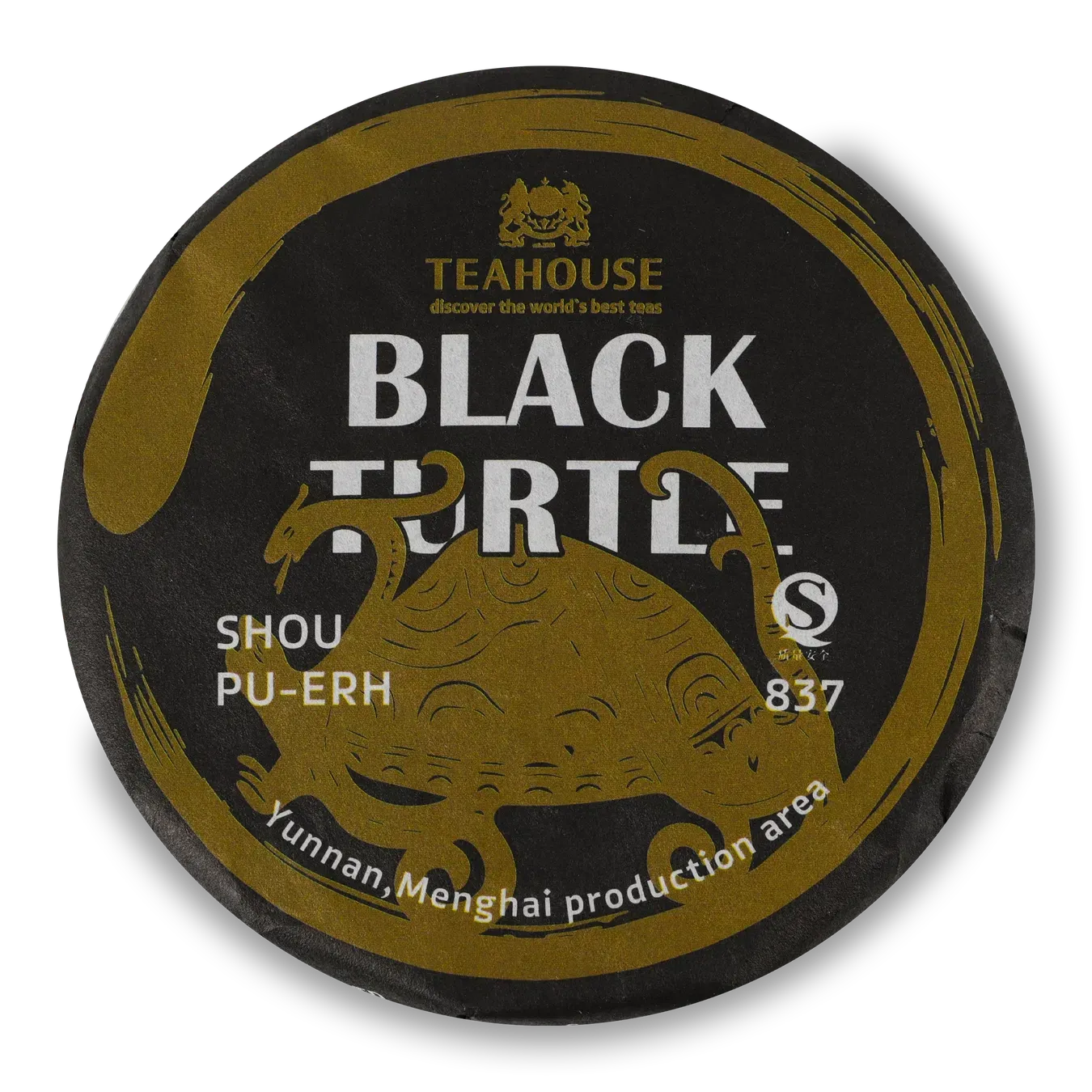 Чай Teahouse Шу Пуер Чорна черепаха №818 - Фото 1