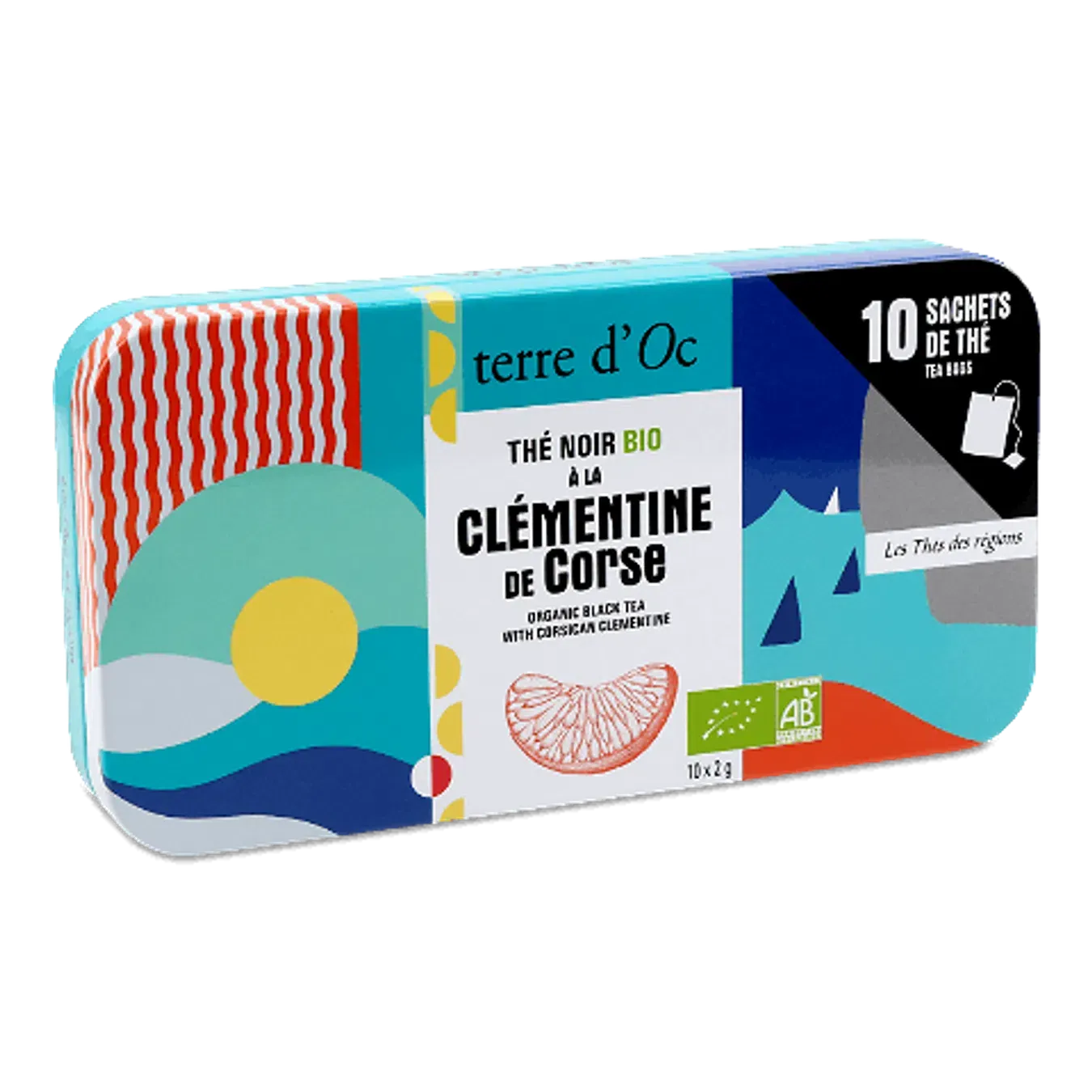 Чай чорний Terre d’Oc клементин з Корсики органічний - Фото 1