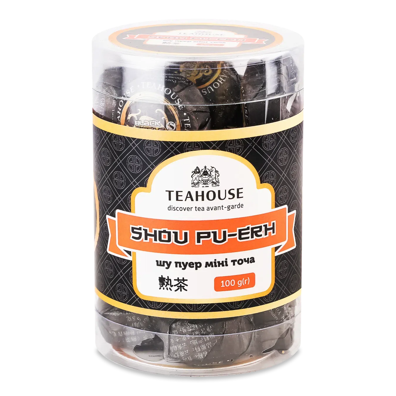 Чай Teahouse Шу Пуер Міні Точа китайський - Фото 1