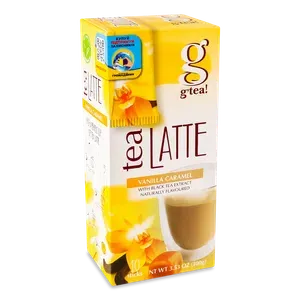 Напій на основі екстракту чорного чаю G'tea! Latte Ванільна карамель - Photo 1