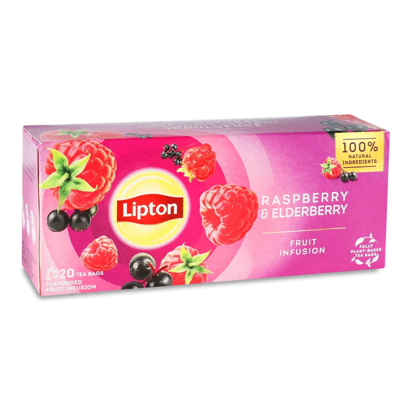 Чай фруктовий Lipton Raspberry&Elderberry