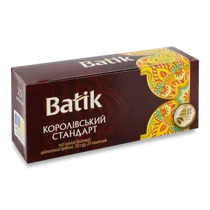 Чай чорний Batik Королівський стандарт ф/п - Photo 1