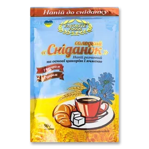 Напій Favourite Foods «Сніданок» на основі цикорію та ячменю з цукром - Photo 1