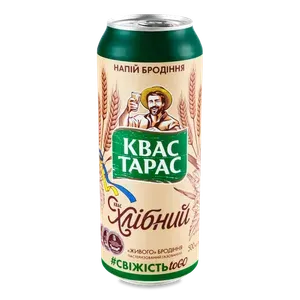 Квас Квас Тарас Хлібний з/б - Photo 1
