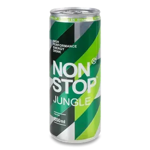 Напій енергетичний Non Stop Jungle Evolution Fresh безалкогольний з/б - Photo 1