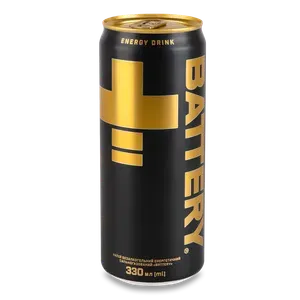 Напій енергетичний Battery безалкогольний сильногазований з/б - Photo 1