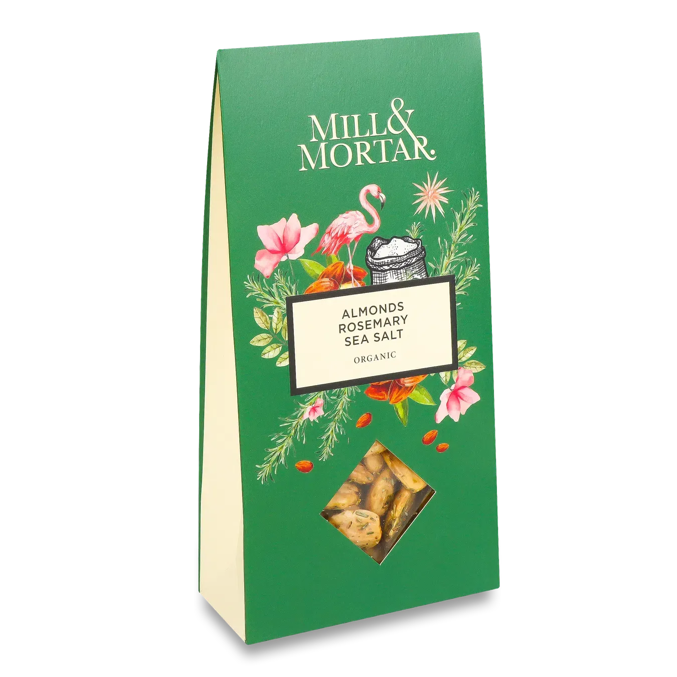 Мигдаль Mill&Mortar з розмарином та морською сіллю - Фото 1