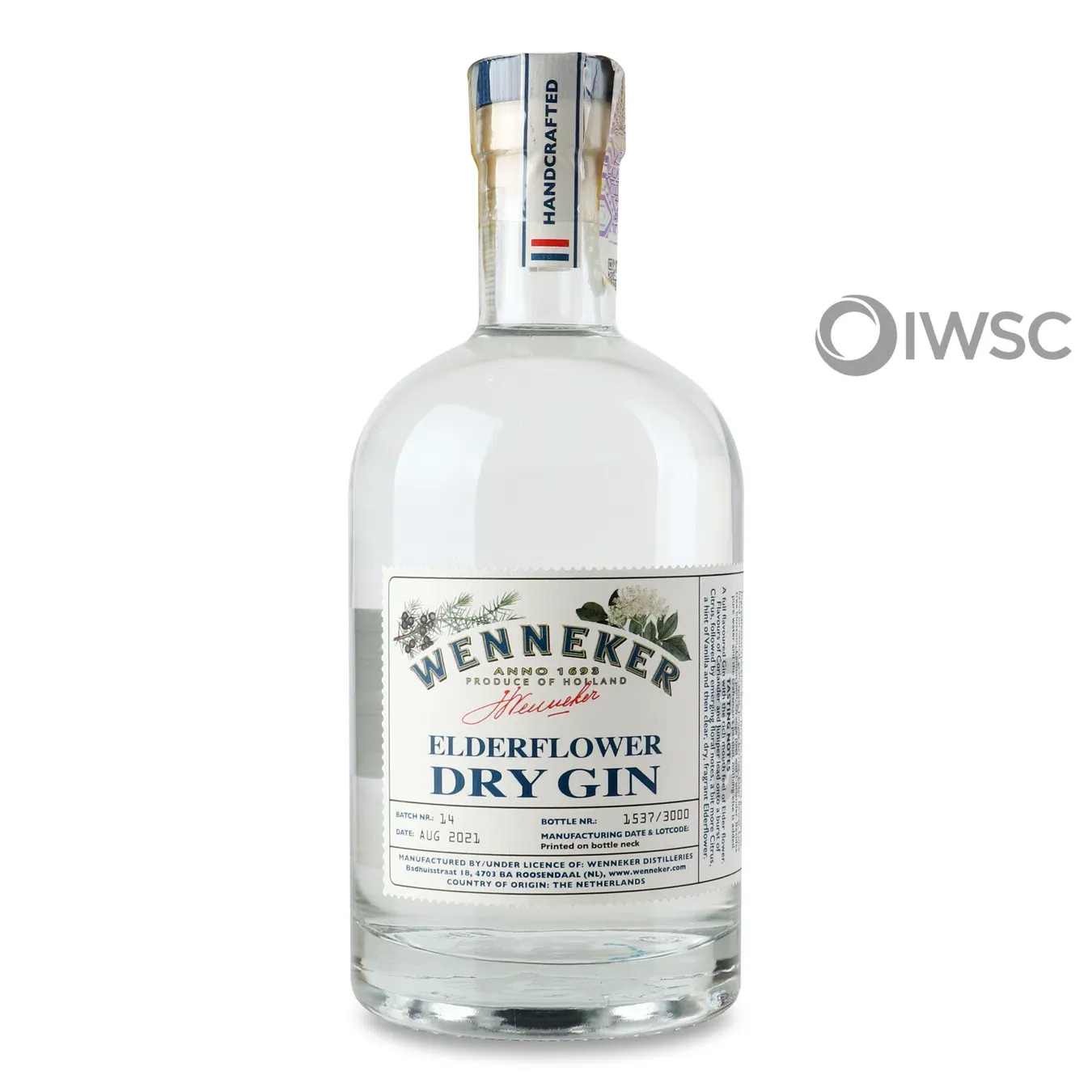 Джин Wenneker Elderflower Dry - Фото 1