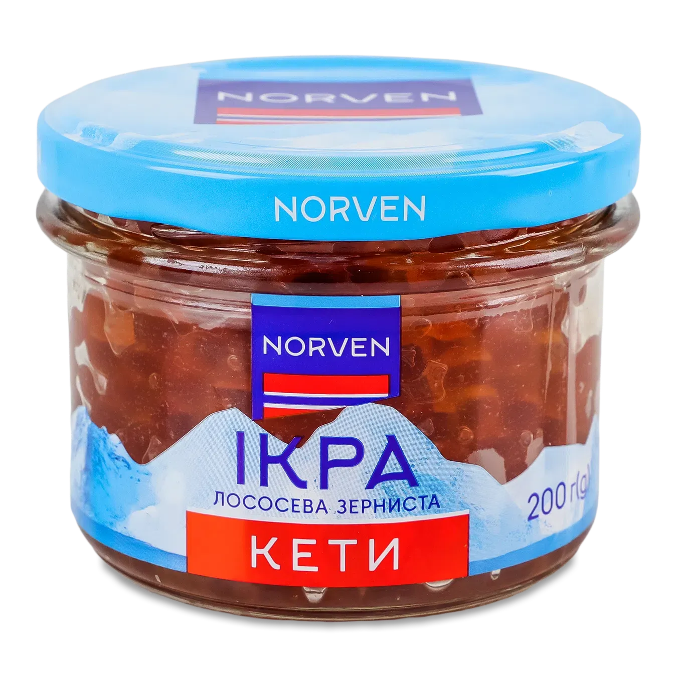 Ікра лососева Norven Кети зерниста - Фото 1
