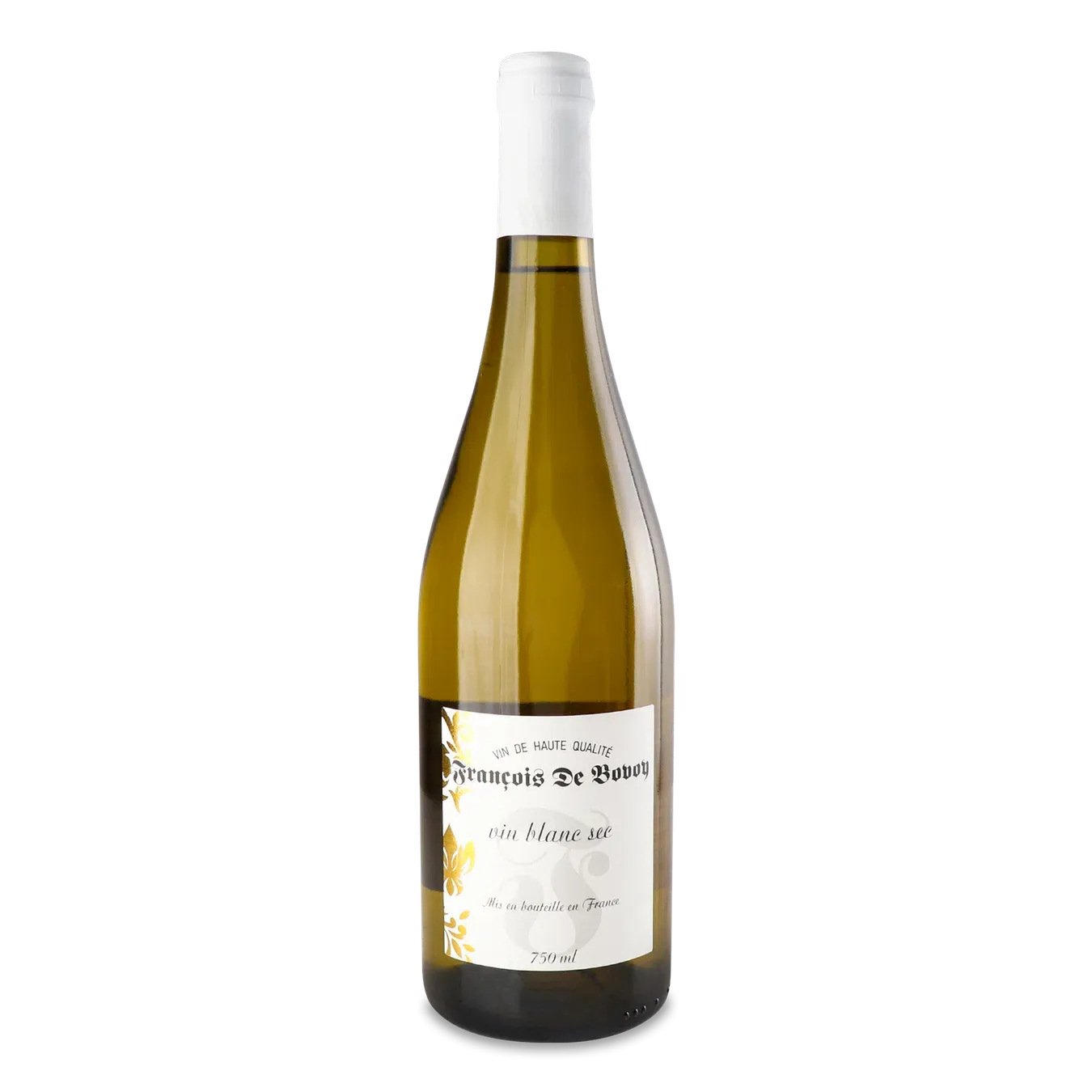 Вино Francois de Bovoy Blanc Sec біле сухе - Фото 1