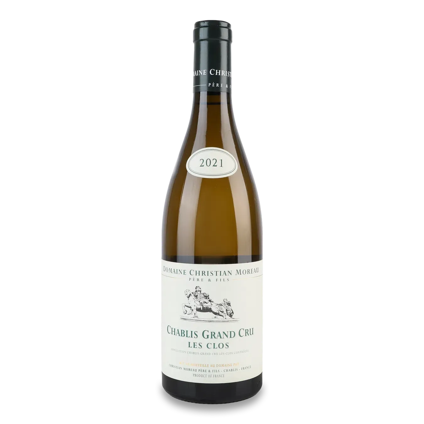 Вино Domaine Christian Moreau Chablis Les Clos 2011 - Фото 1