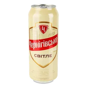 Пиво Чернігівське світле 4,6% з/б - Photo 1