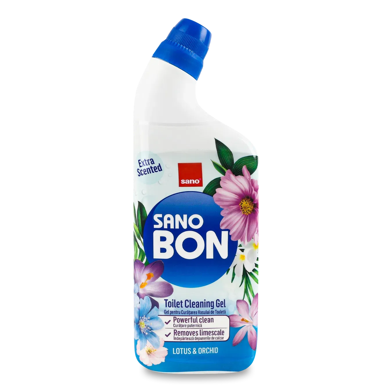 Гель для чищення унітазів Sano лотос-орхідея - Фото 1