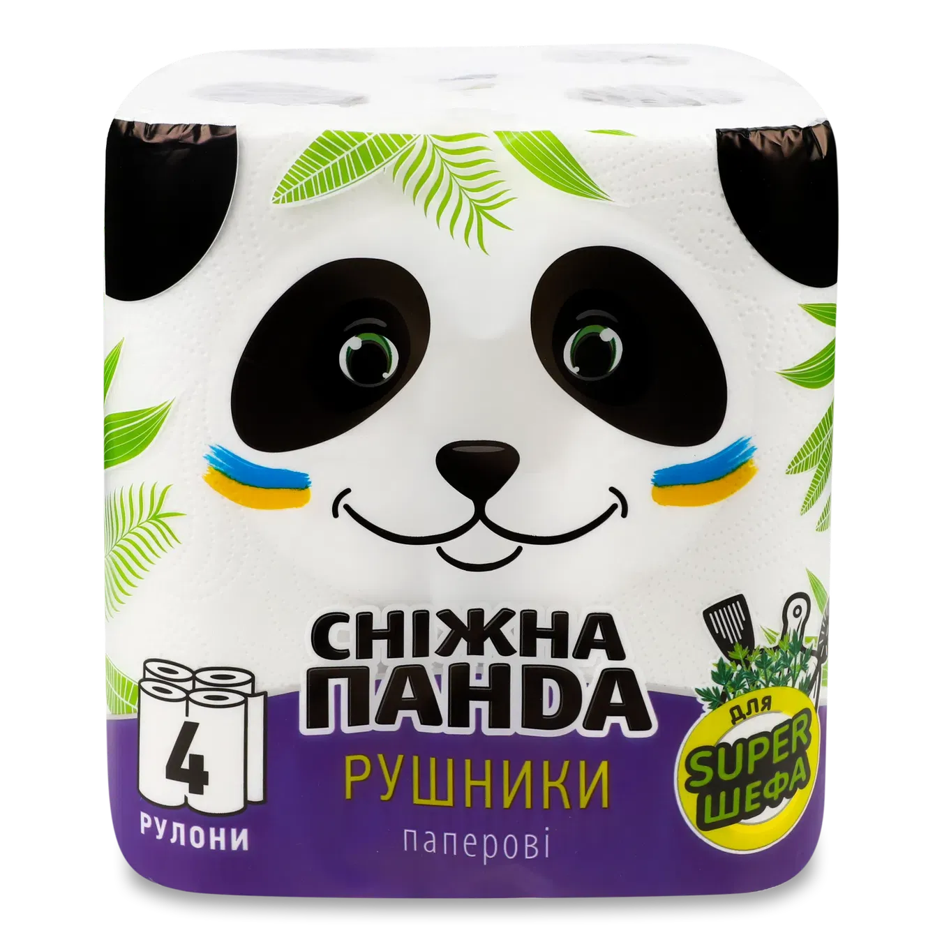 Рушники паперові «Сніжна панда» - Фото 1