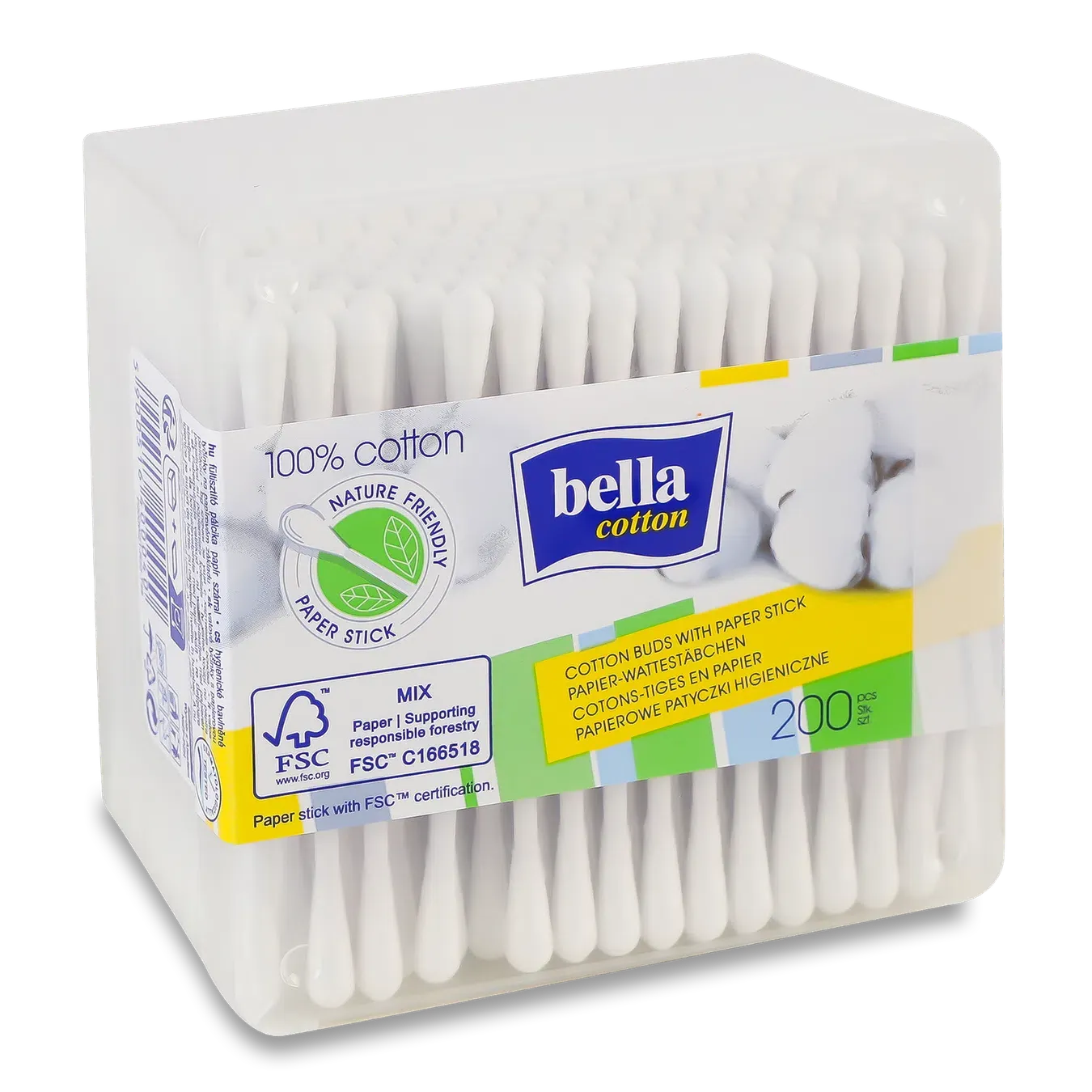 Палички ватні Bella Сotton - Фото 1